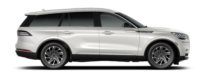 A 2024 Lincoln Aviator® SUV in Pristine White | Lincoln Demo 2 in Wooster OH